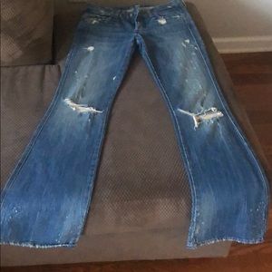 7 for All mankind distressed jeans